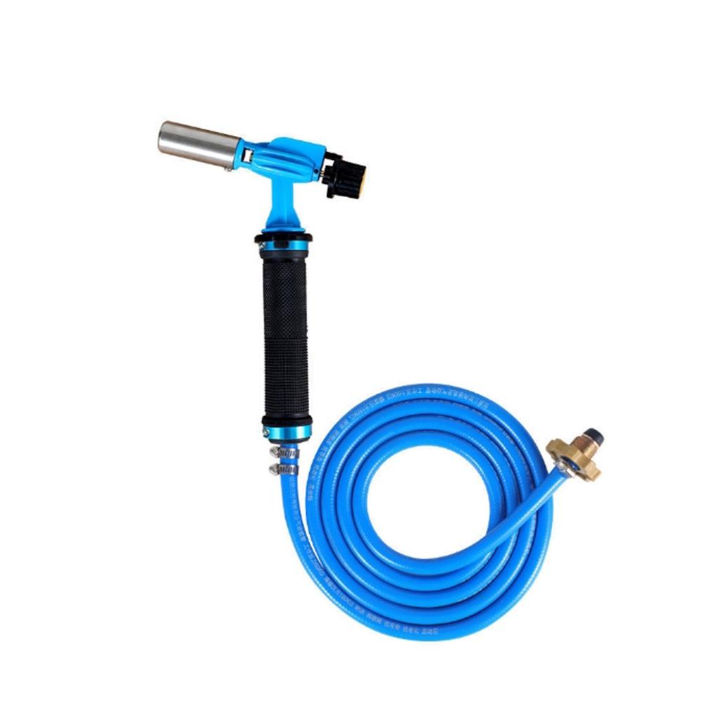 3-метровая 2-цветная газосварочная горелка с электронным поджигом, комплект для сварки сжиженным газом с 3-метровым шлангом для пайки