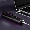 Convenient Cordless Hair Straightener Brush with LCD for Home or Travel Styling Anytime Anywhere