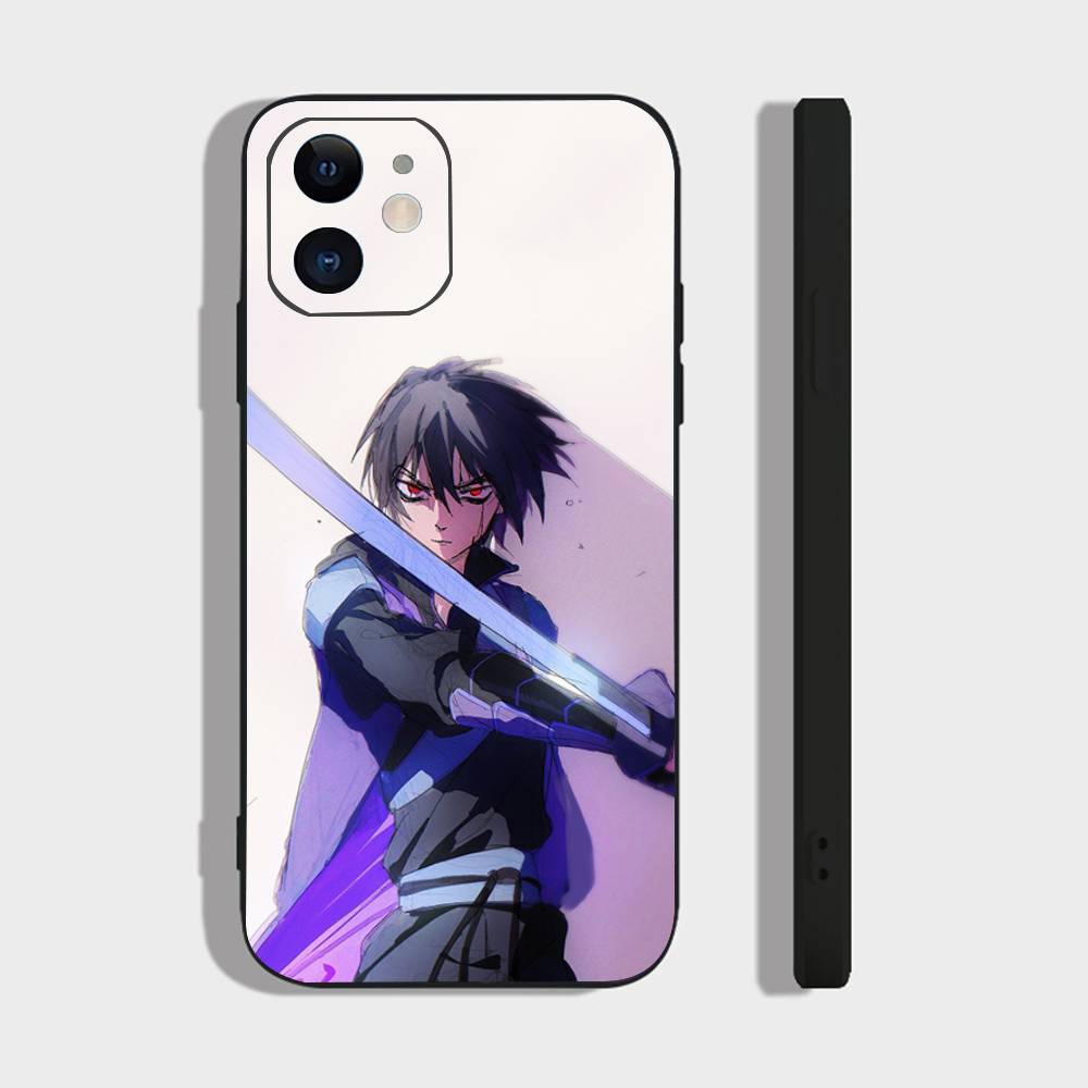 Anime S-Scissor Seven Phone Case For IPhone 17 Air 16 15 14 13 Pro Max 11 12 Black Silicone Cover