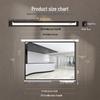 Deli 100-inch 4:3 Electric Projector Screen
