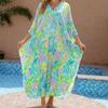 Rayon Beach Cover-Up: Casual, Loose Sun Protection Bikini Robe for Vacation