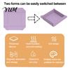 Foldable Table Mat Silicone Magnetic Mat, Heat Resistant Hot Pad, Portable Waterproof Easy Clean Non-slip Trivet for Kitchen Dining And Camping Picnic