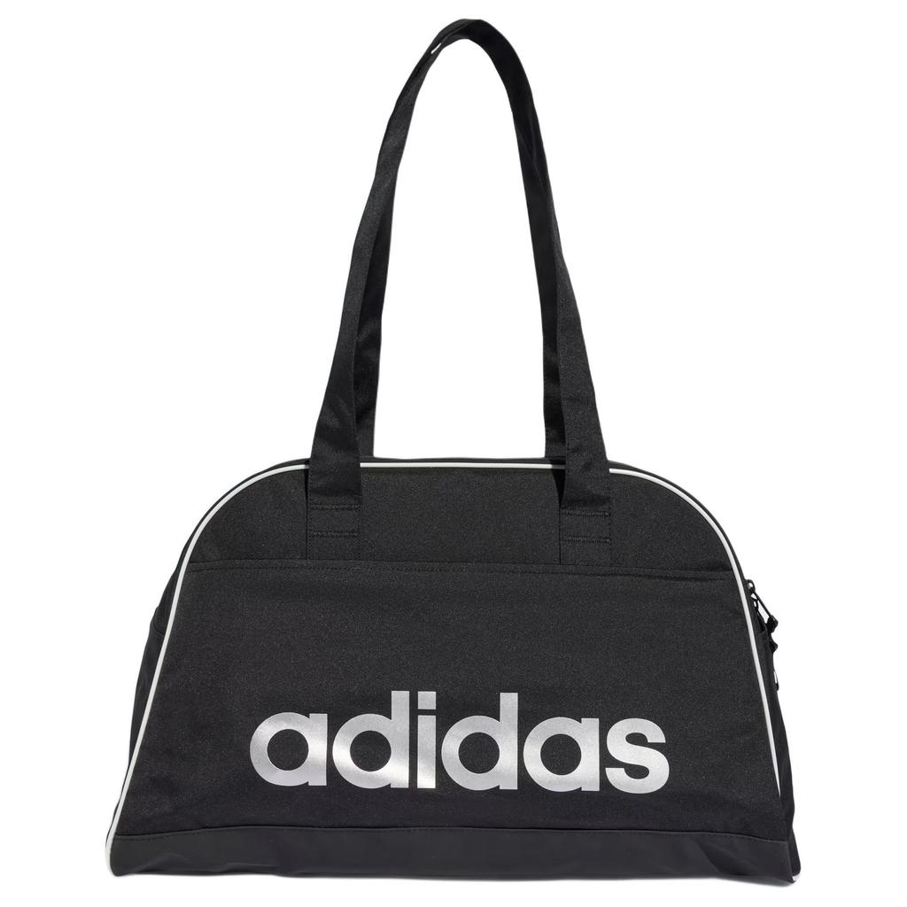 adidas Полиэстеровая Сумка Унисекс Черная и Серебристая Металлик JW0932