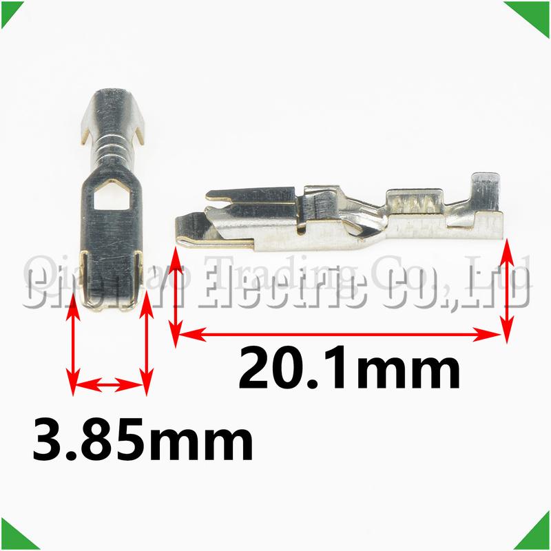 50 Pcs 2.8 mm Male Female Universal wire Crimp P CY0029-2.8T For Automotive Car door Connectors Wire harness Plug