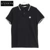 Black Pique Polo Shirt Tops S blackUsed