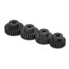 4Pcs RC Motor Pinion Gear 48P 23T 25T 27T 29T Rustproof Metal 48P Pinion Gear Set for 1/10 RC