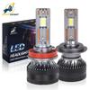 DAWN KNIGHT 140W K5C PLUS H7 H11 H1 H4 Светодиодная лампа для фар 4300K LED HB3 HB4 Двойная медная трубка Светодиодный комплект для автомобиля 12V 2 шт.