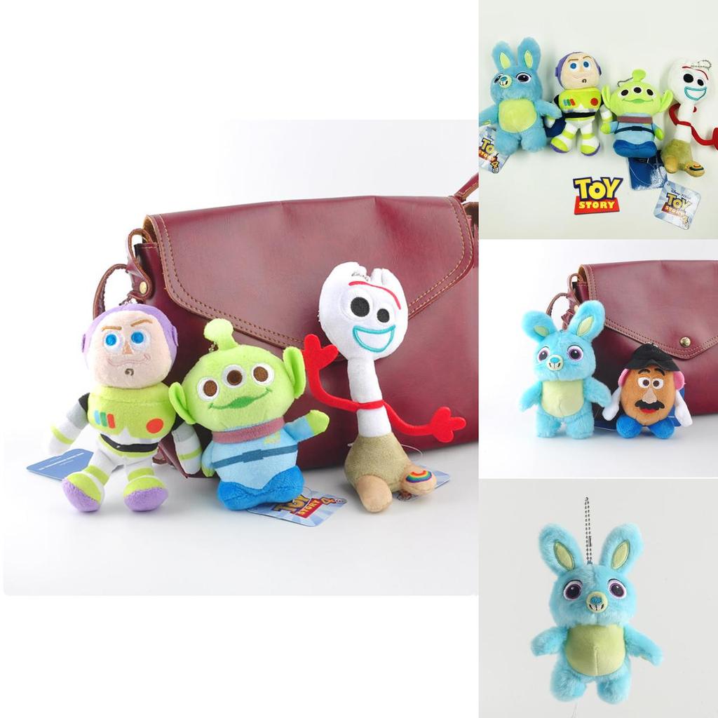 Очаровательный плюшевый брелок «История игрушек 4» с мягкими и милыми Вуди, Баззом и друзьями