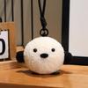Птенец воробья Милый ворон Мультяшный плюшевый брелок Игрушка Аксессуар для сумки Украшение