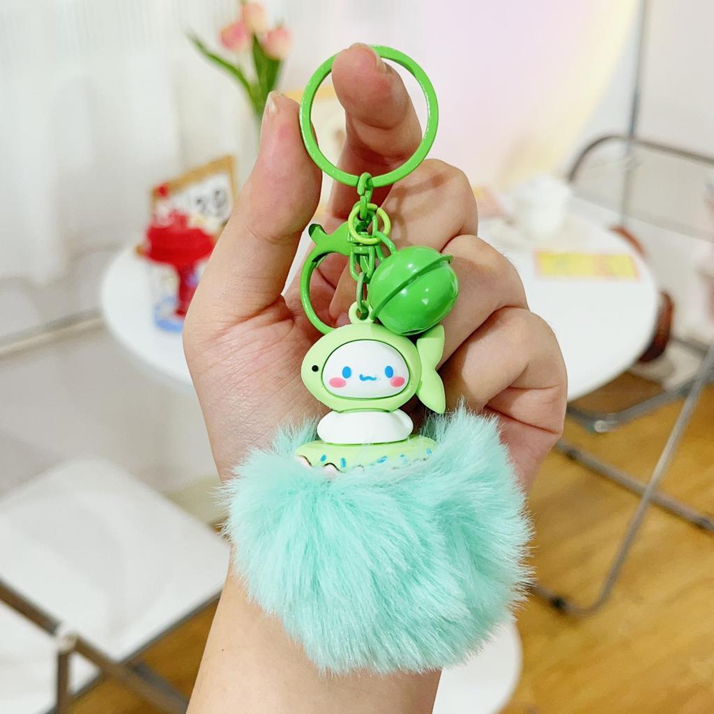 Ключница-брелок Куроми Sanrio: Рюкзак и брелок для машины "Клубок шерсти" для лучших друзей