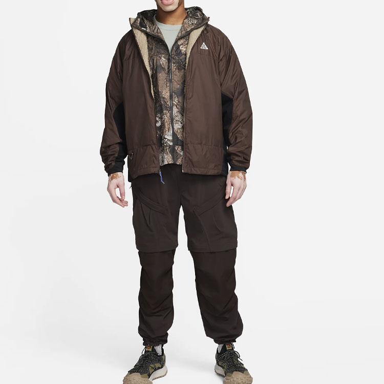 Nike Куртка мужская повседневная водонепроницаемая дышащая с вышивкой букв ACG Sierra Light Baroque-Brown DX7880-237