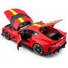 Bburago Scale Signature Series Ferrari 812 Competizione Red Diecast Model Finished RD 1/18 / Car, Model, 18-16915