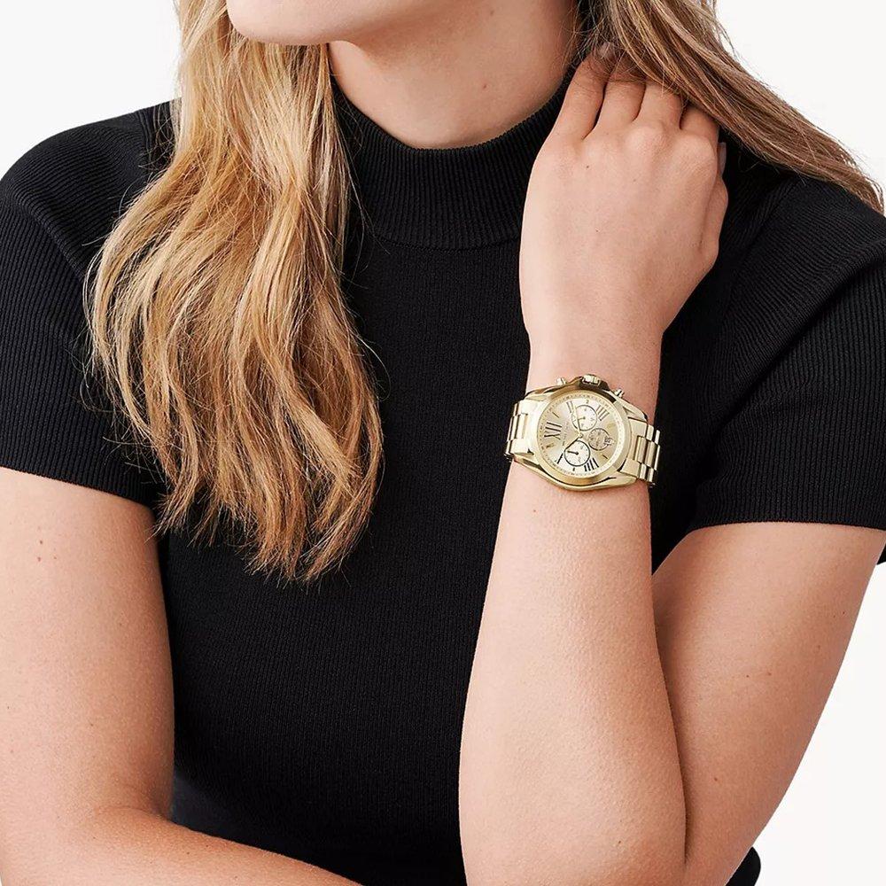 Michael Kors Женские часы Bradshaw золотистого цвета MK5605