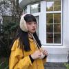 Корейский стиль JK вязаный однотонный зимний чехол для ушей ручной работы Y2k плюшевые наушники для женщин