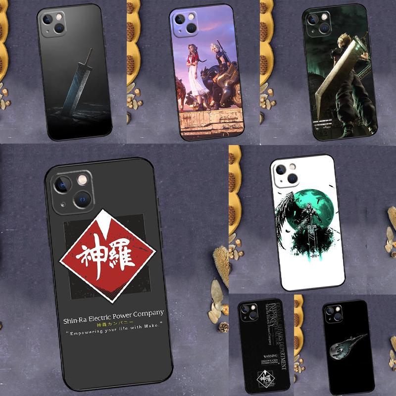 Задняя крышка Final Fantasy VII для Samsung Galaxy S25 S24 S21 S22 S23 Ultra S9 S10 Plus S20 FE S25 FE Мягкий чехол