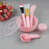 DIY Face Mask Mixing Bowl Set Silicone Makeup Brushes Facemask Mixing Tool Woman Facial Tools
