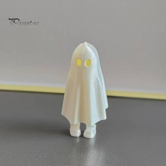 Украшение для Хэллоуинской вечеринки 3D-печатная фигурка призрака, жуткая статуэтка, игрушка-антистресс с подвижными суставами, фиджет-игрушка, для рабочего стола, дома, офиса, праздника