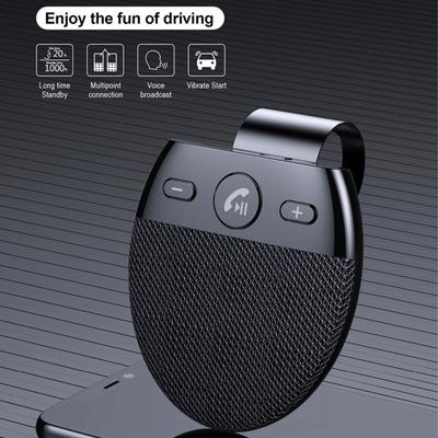 SP11 Автомобильная громкая связь Handsfree Высокое разрешение ABS Беспроводной Автомобильный Bluetooth-совместимый 5 Динамик