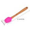Bakeware Wooden Handle Kicthen Utensils Silicone Non-stick Baking Tools Cake Scraper Spatula Brush