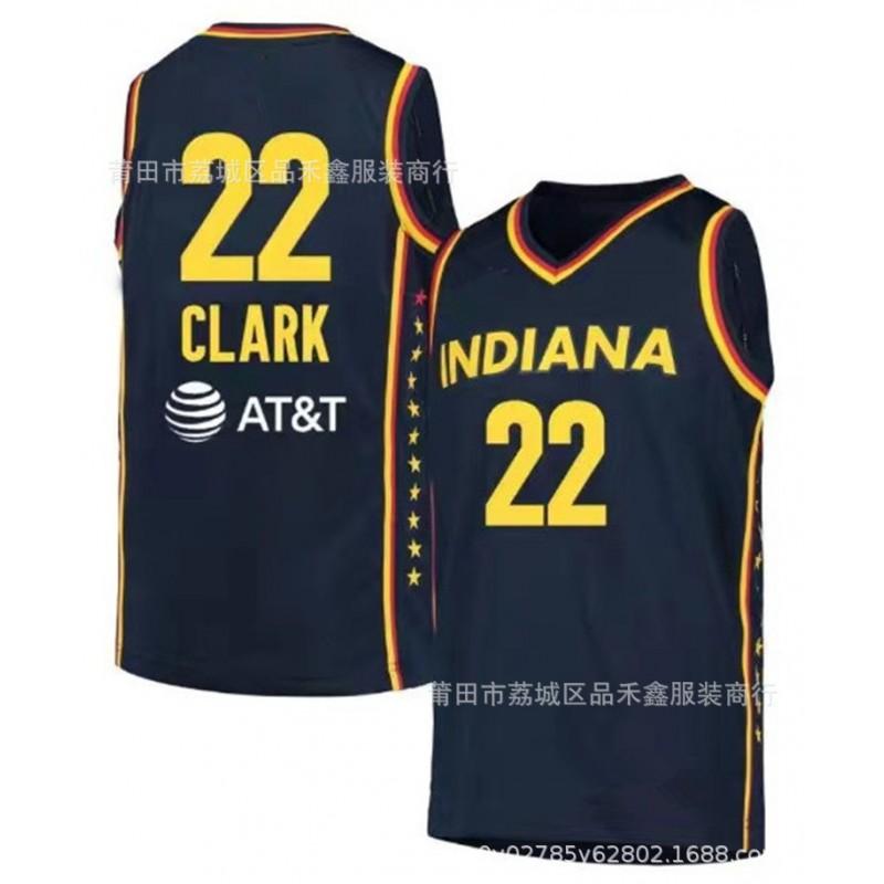 Caitlin Clark Iowa Hawkeyes 22 Embroidered Basketball Jersey Unisex Cotton Sports Uniform
