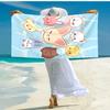 1pc Kpop Team8 Beach Towel, Comfortable and Thick, and Swimming/Bath/Picnic/Camping Towel, Suitable for Seaside Beaches