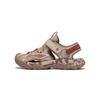 Li Ning Color Block Design Versatile Breathable Kids Sandals Kids Sandals Deer-Skin-Brown YKUT032-41