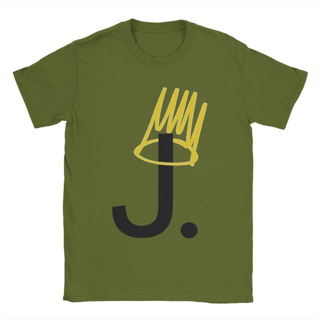 Unisex TShirts J Cole Rapper Amazing Cotton Tee Shirt Short Sleeve T Shirts Round Collar Tops Gift Idea