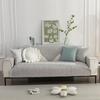 Pure Cotton Universal for All Seasons Sofa Cover Anti-slip Backside Cushion  Living Room Solid Color Stitch Fabric Art Couch Mat