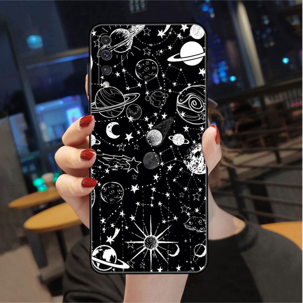 Чехол Cosmic Planet для Samsung Galaxy A50 A20e A70 A10 A40 A20s A10s M30s M23 M51 M31s черный мягкий чехол для телефона