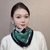 Spring & Autumn Influencer Silk Scarf: Trendy, Versatile, Elegant Style for Ladies