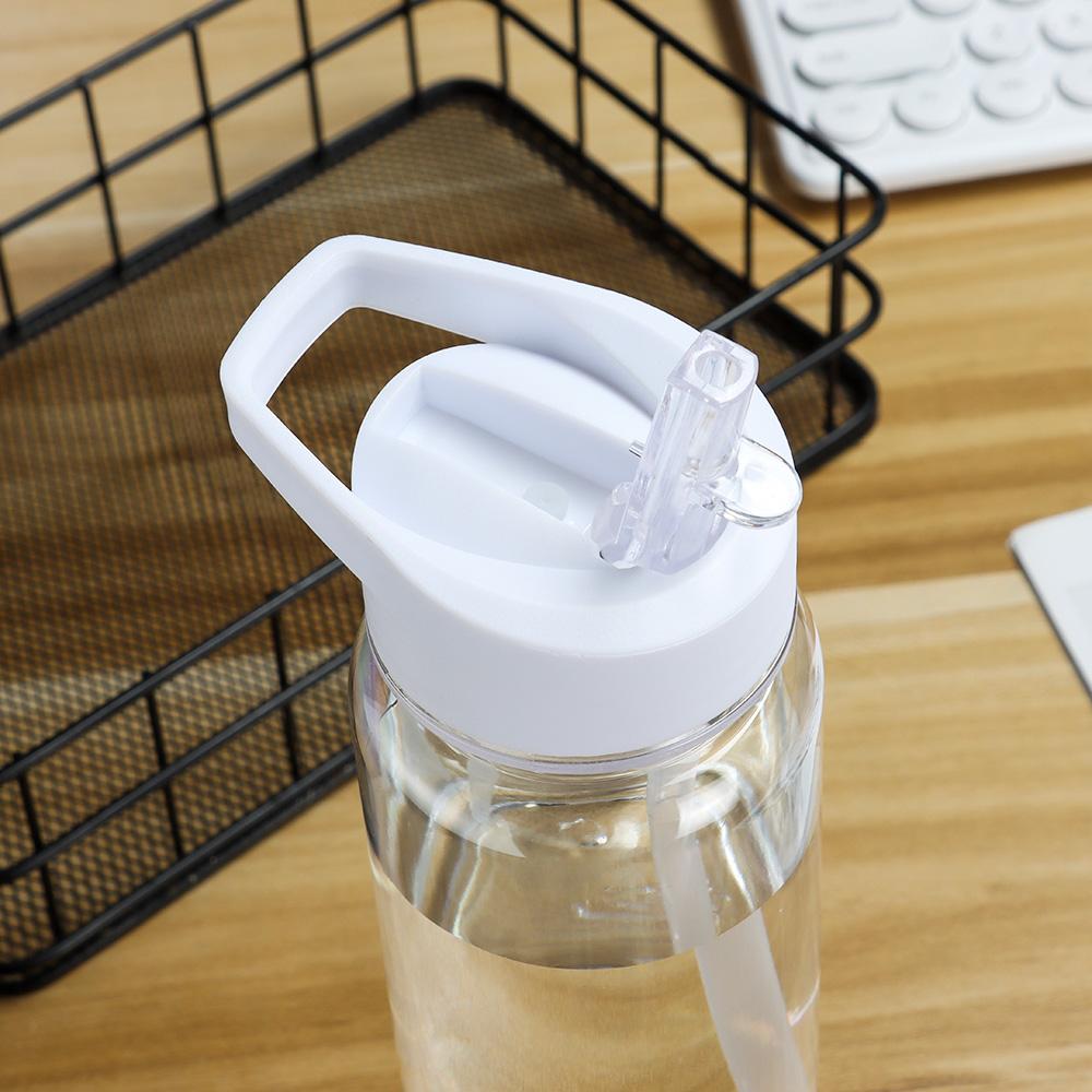 Прозрачная, не содержит БФА, с откидной соломинкой, герметичная бутылка-фляга для питья, спортивная бутылка для воды, спортивный стакан