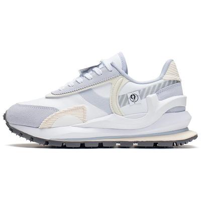 Li Ning Fang Yuan Eternal Trendy Sports Casual Shoes Women Sneakers White Blue AZGS080-3