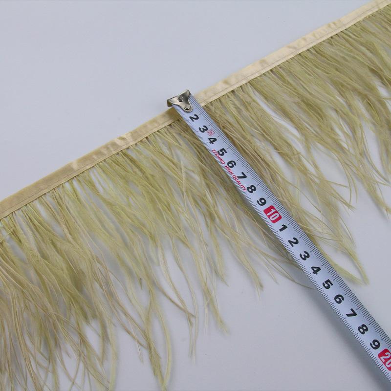 Ostrich Hair Diy Jewelry Accessories Feathers Ostrich Feathers Clothes Cuffs Skirt Decoration