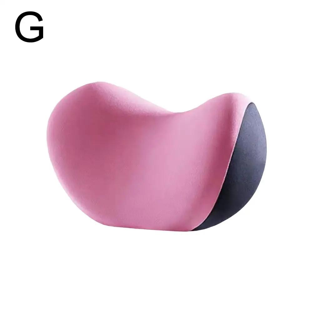 Universal Memory Foam Car Neck Pillow Protect Lumbar Back Car Cushion Headrest Car Relieve Stress Seat Support Breathable P P9Q0