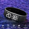Вибрирующий будильник-напоминание Часы Студенческий бесшумный будильник Браслет Цифровые часы с шагомером Вибрация Секундомер Таймер для глубоко спящих Мужские