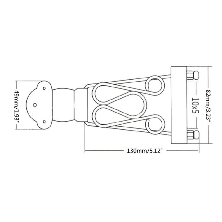 Tailpiece Bridge Metal Guitar Tailpiece Bridge 6 Strings Guitar Tailpiece Bridge