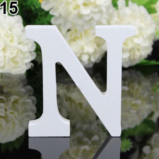 Freestanding Wood Wooden Letters Alphabet Bridal Wedding Party Home Shop Decor
