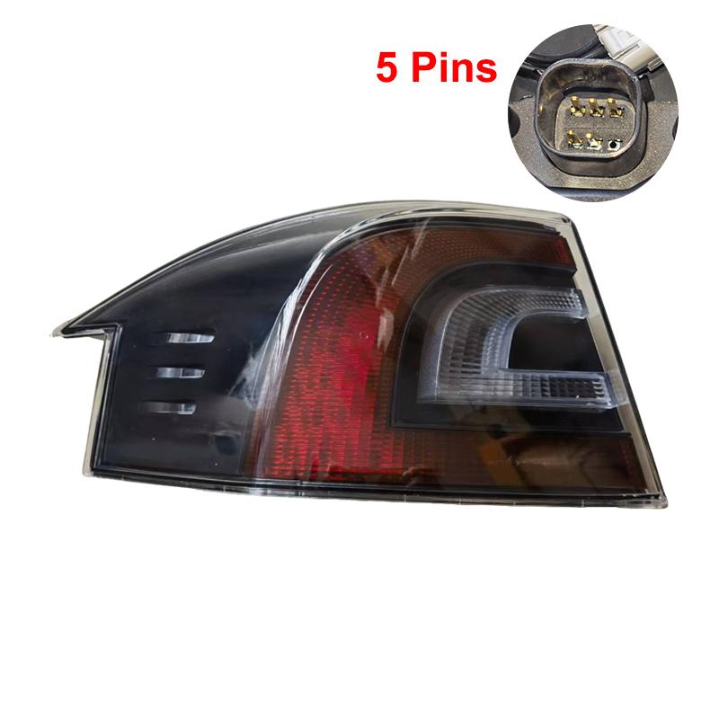 Tail Light Assembly for Tesla Model S 2012-2021 Rear Brake Reverse Fog Light Taillight Stop Light Fit Asia EU Version Auto Lamp
