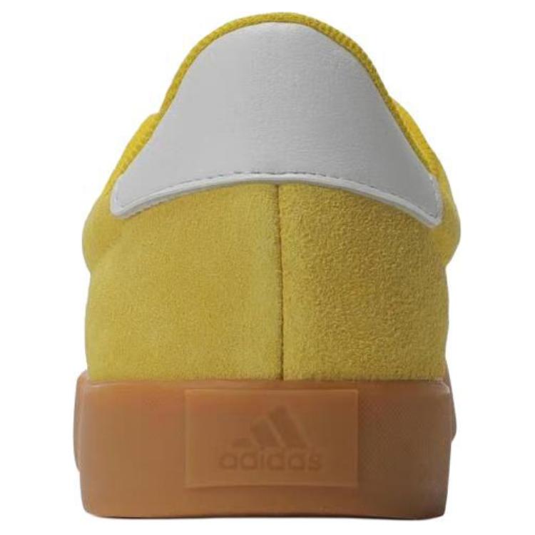 Adidas Vl Court 3.0 Comfortable Versatile Non-Slip Durable Low-Top Tennis Shoes Unisex Sneakers Yellow JP8570