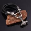Nordic Viking из нержавеющей стали Odin Raven Thor's Hammer ожерелье мужское ожерелье 