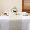 Bronzing Glitter Table Runner Rectangle Table Cloths Runner Metallic Table Runner  Party Decoration