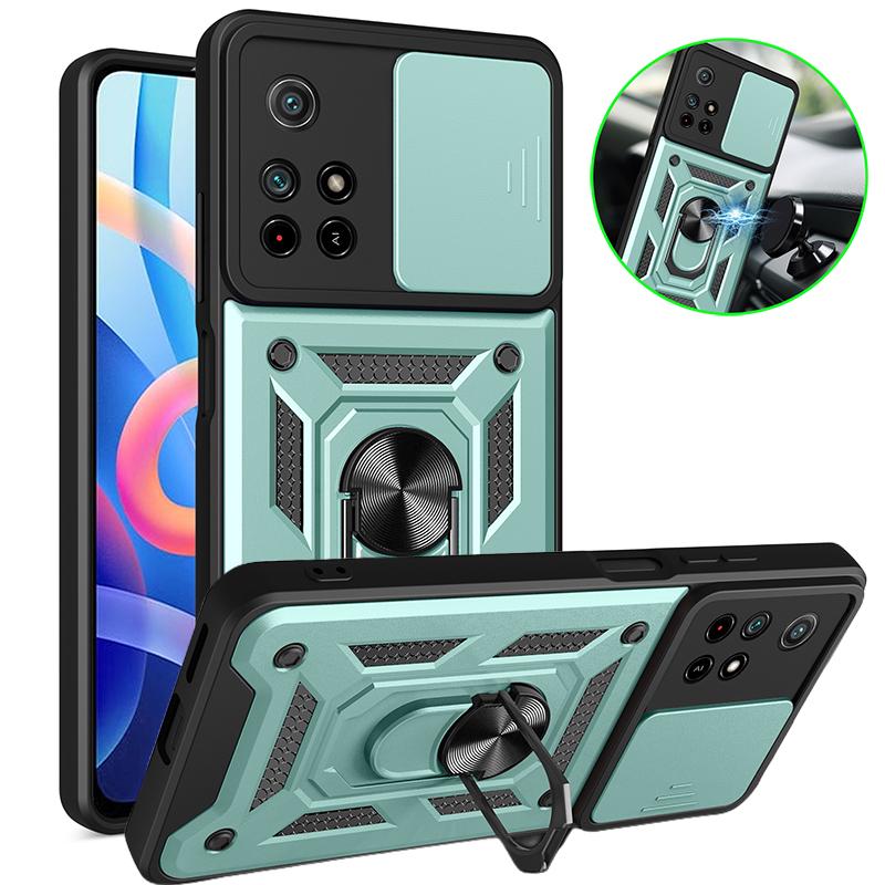 Чехол для Pocco M 4 Pro 4G, защитный чехол для камеры, магнитный автомобильный держатель, чехол для телефона для Xiaomi Poco M4 Pro Poko Little M4Pro, задняя крышка