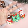 Мультяшный милый рождественский брелок-подвеска Санта-Клаус Лось Рождественская елка рюкзак-подвеска аксессуары детский праздничный подарок