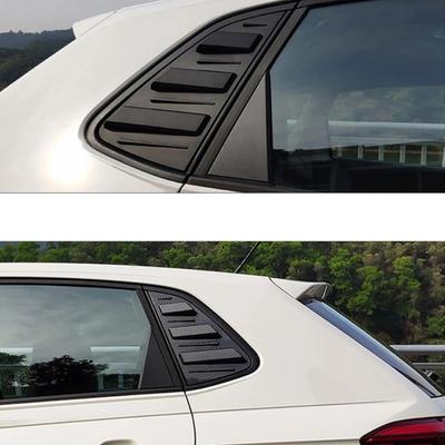 Для Volkswagen VW POLO Накладки на заднее боковое окно (жалюзи, решетки) ABS Хром Аксессуары для стайлинга