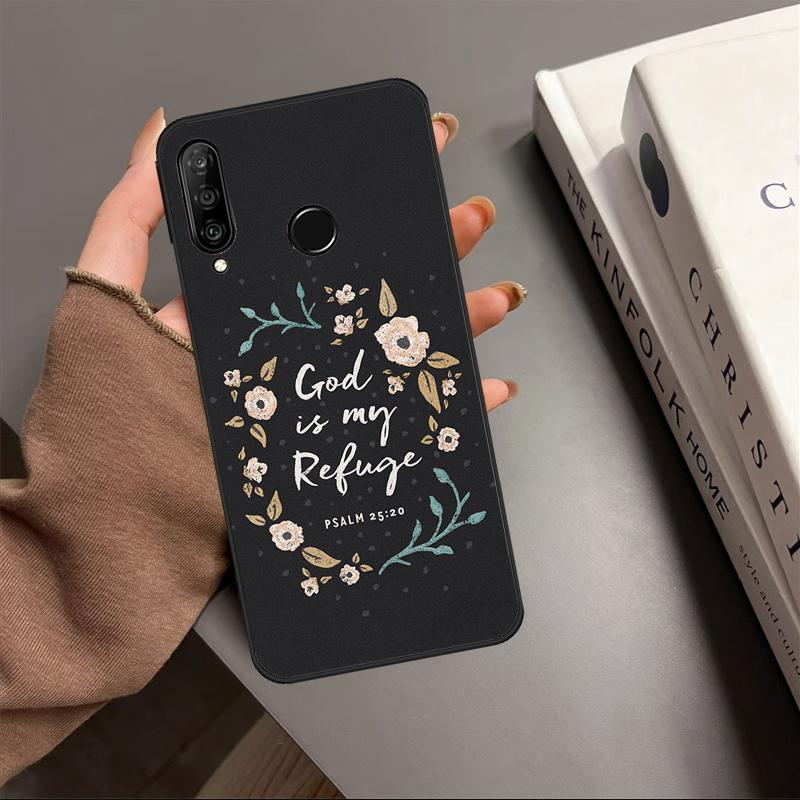 Христианское Писание Для Huawei P20 P40 Lite P60 P30 Pro Nova 5T 9 10 SE 12s 12i 11i Y90 Y70 Y60 Y61 Y91 Y72 Чехол