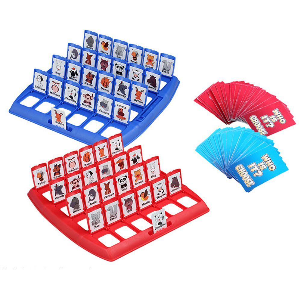 Memory Training Leisure Chess and Card Family Education Games Gift Puzzle Toys Who Is It Board Game