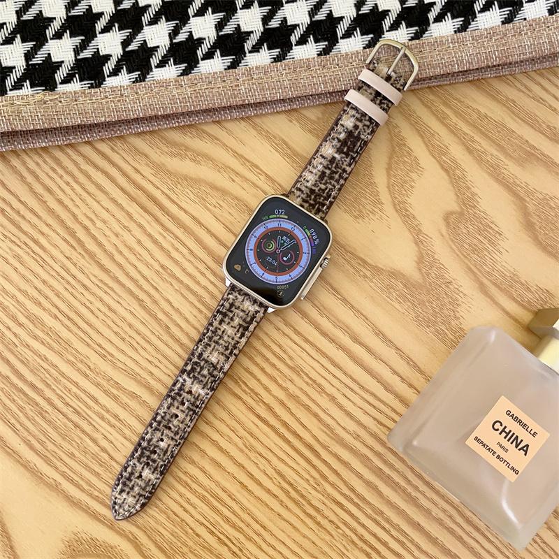 Нейлоновый ремешок для часов iWatch Band 44 мм, 40 мм, 41 мм для iWatch Series 8, 7, 6 Se, 5, 4, 3, 2, 1, ремешки для часов 38 мм, 42 мм, 45 мм, браслет
