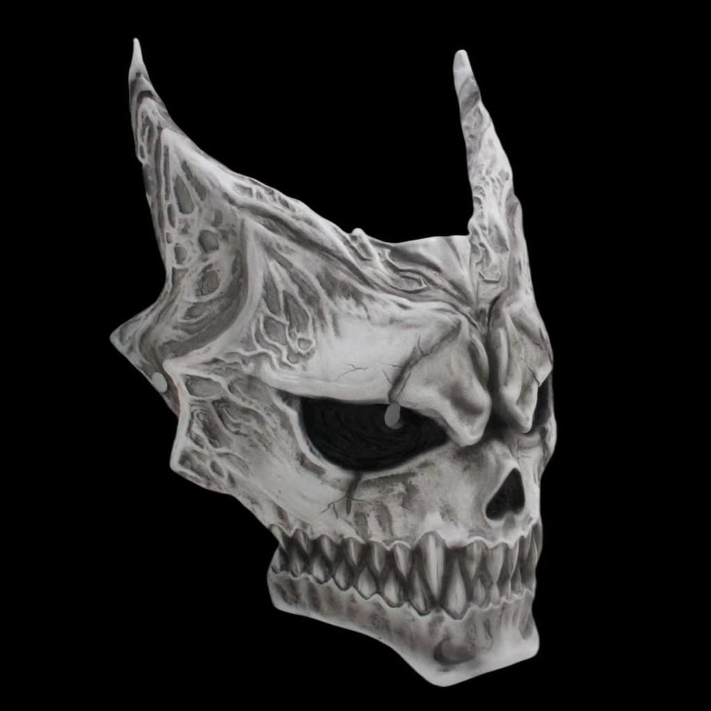 Kaiju No Eight Resin Mask With Battle Damage For Christmas And Halloween Decor