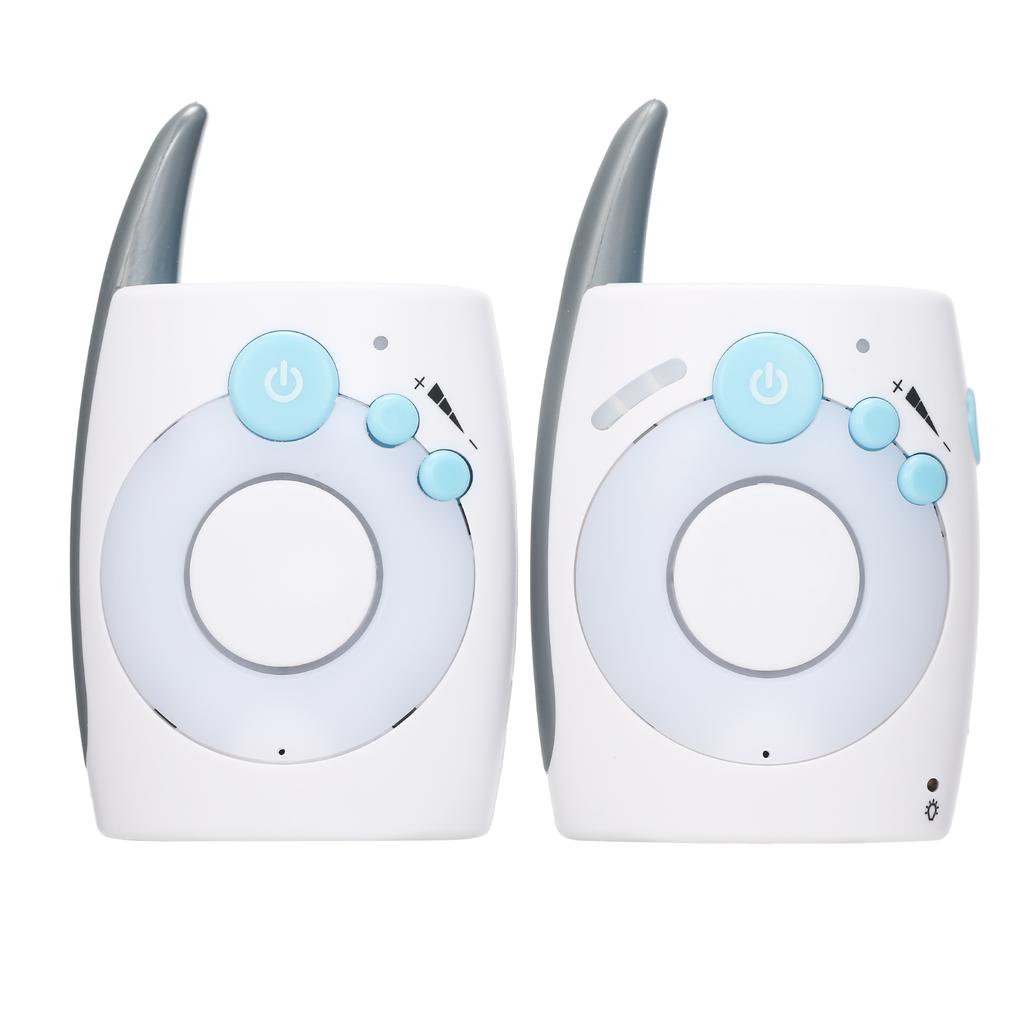 Portable 2.4GHz Wireless Digital Audio Baby Monitor Two Way Talk Crystal Clear Baby Cry Detector