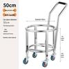 Многофункциональная тележка из нержавеющей стали